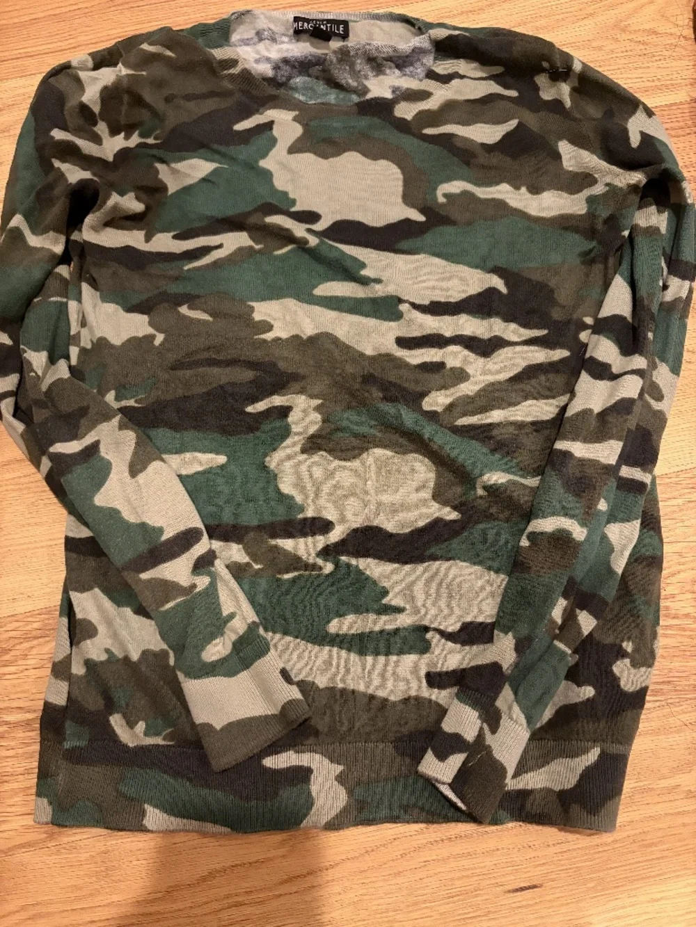 Camo J Crew Sweater